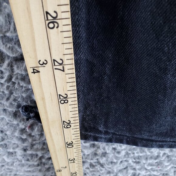 Old Navy Jeans Womens 4 Black Extra High-Rise Kicker Boot-Cut Denim - Picture 6 of 11
